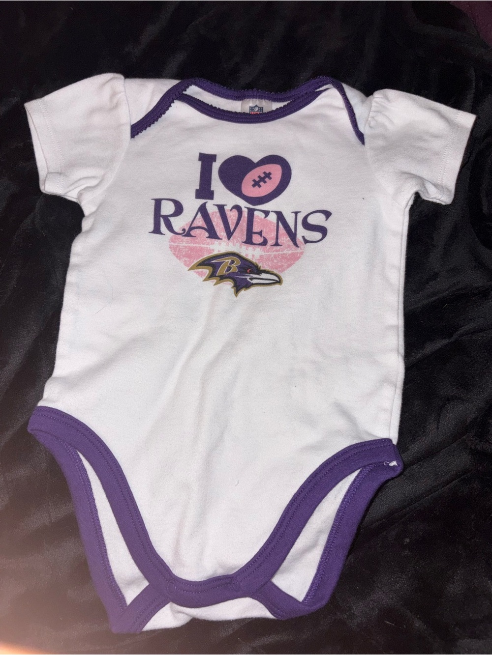6-12M Ravens Onesie